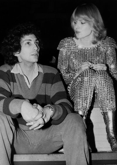 The French Composer and Singer Michel Berger With his Wife Singer France Gall at The Starmania